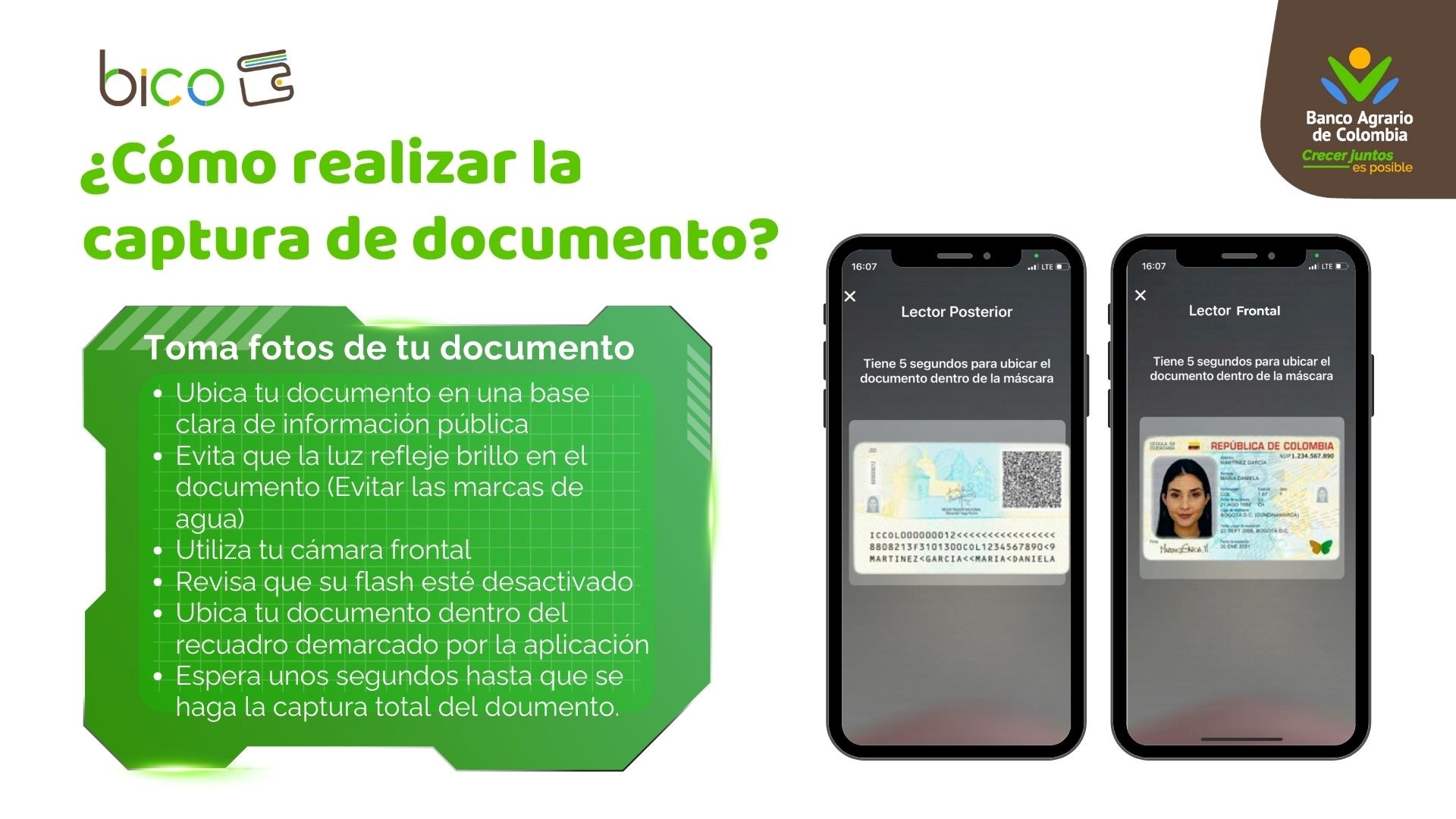 Como realizo la captura de mi documento