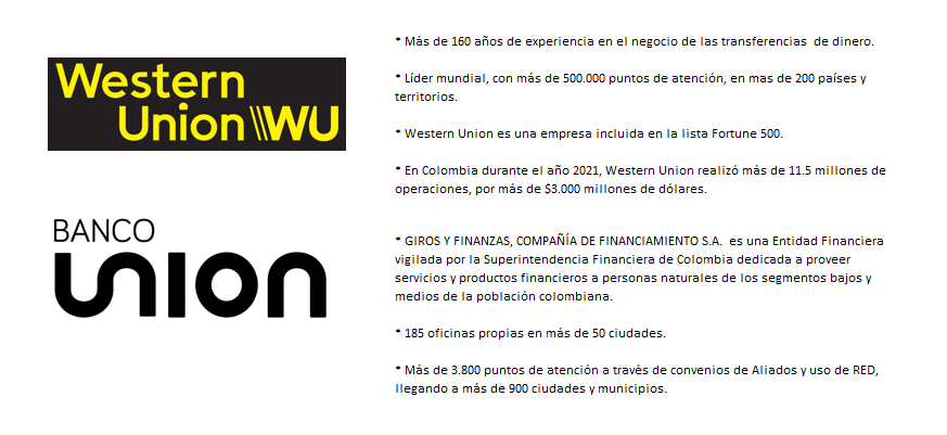 aliados western union